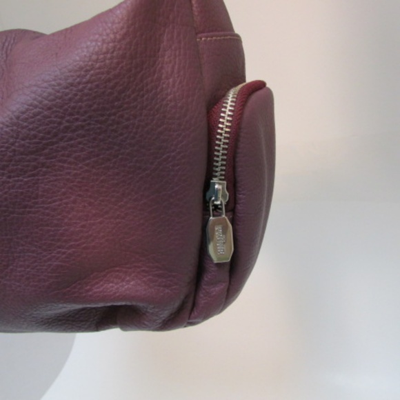 Prune Bags Prune Dark Burgundy Pebble Leather Shoulder Bag Poshmark